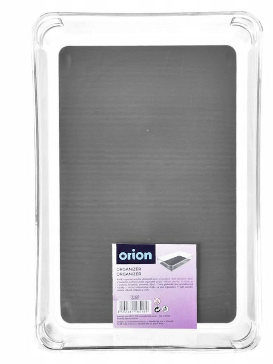 Orion Cutie De Depozitare Din Plastic Cu Capac Gri 24x16x4.5cm