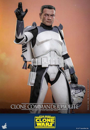 Hot Toys Star Wars: Commander Wolffe Φιγούρα Δράσης σε Κλίμακα 1:6