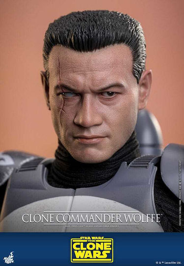 Hot Toys Star Wars: Commander Wolffe Φιγούρα Δράσης σε Κλίμακα 1:6