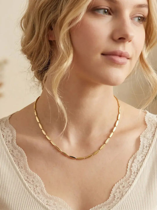 Necklace From 9 K Gold