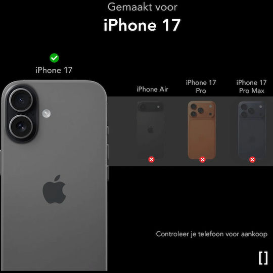 Nekit Iphone 17 Handyhülle Bare Dünne Harte Transparente Magsafe 1.2mm Transparent 8719246595189