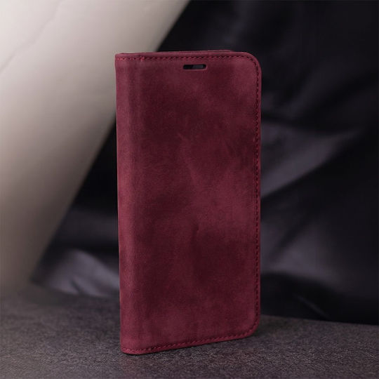 Book Case Smart Suede iPhone 16 Purple