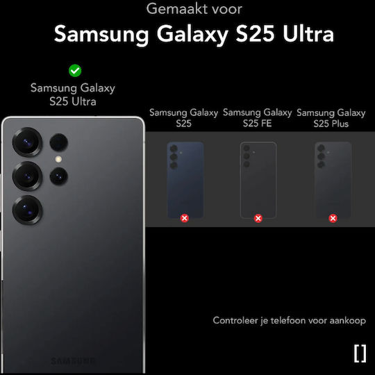 Samsung Galaxy S25 Ultra Nekit Bare Thin Case Hard Thin Transparent Magsafe 1.2mm Transparent