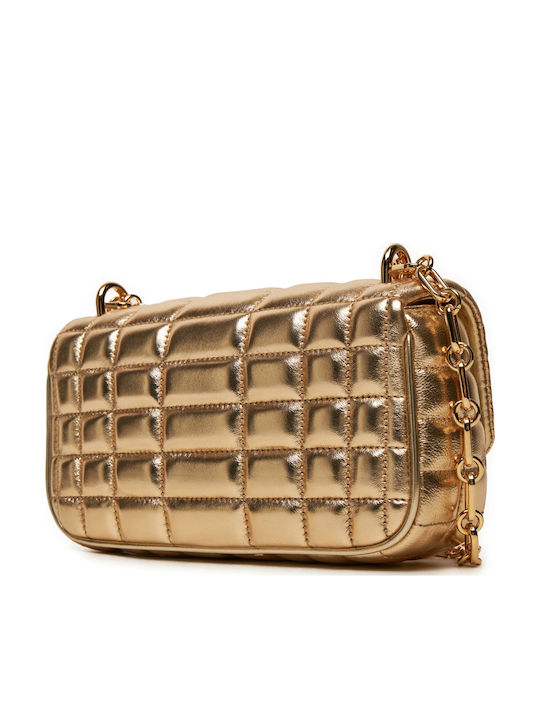 Michael Michael Leder Damen Schultertasche Gold