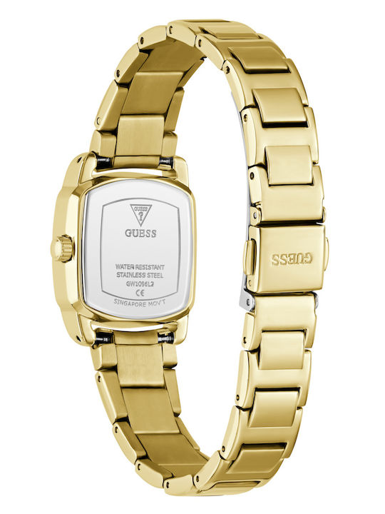 Etta Womens Watch 25mm Battery with Stainless Steel Bracelet Gold