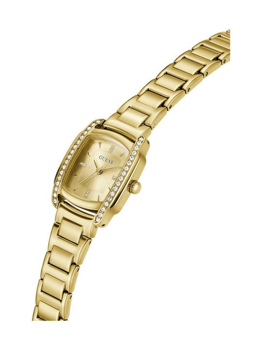 Etta Womens Watch 25mm Battery with Stainless Steel Bracelet Gold