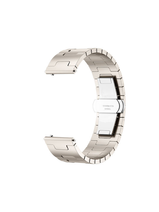 Huawei Gt4 46mm Gt5 46mm Gt5 Pro 46mm 22mm Σχήμα H Αγκράφα Πεταλούδας Ανοξείδωτο Ατσάλι Starlight Huawei Gt4 46mm Gt5 46mm Gt5 Pro 46mm 22mm Σχήμα H Αγκράφα Πεταλούδας Ανοξείδωτο Ατσάλι Starlight