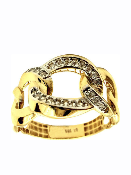 Kontopoulos Damen Goldring 14K Kontopoulos Damen Goldring 14K