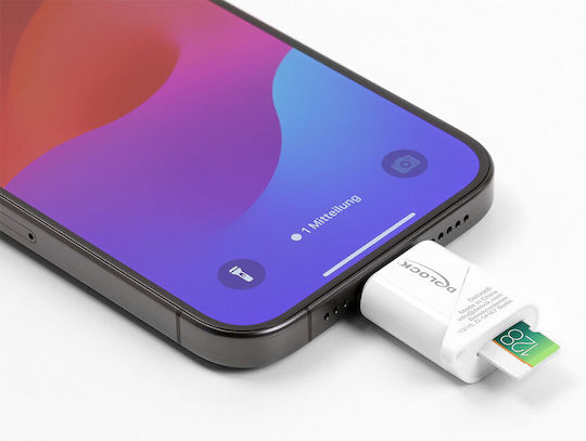 Delock Кард рийдър 91427 Micro SD USB-C Свързване 5Gbps Бял 4043619914272