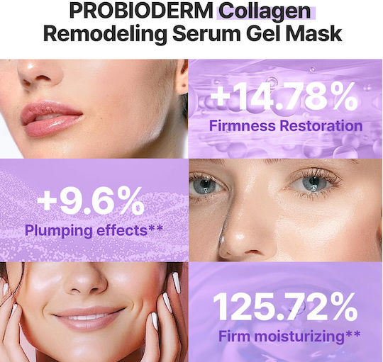 Bioheal Boh Probioderm Collagen Remodeling Serum Gel Maske Gesichtshydrogelschicht zur Hautverstärkung 34g