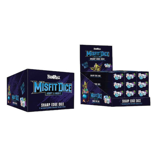 Misfit Adopt A Misfit Dice Set Blind Box Sharp Edge Dice Assortment 12