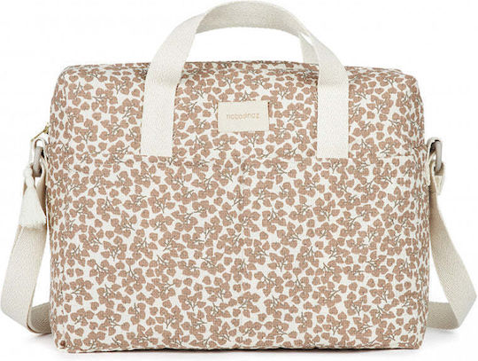 Nobodinoz Brown Stroller Bag