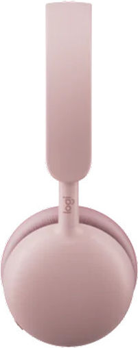 Logitech Zone Wireless 2 ES On Ear Мултимедийни слушалки с микрофон и свързаност Bluetooth в розов цвят