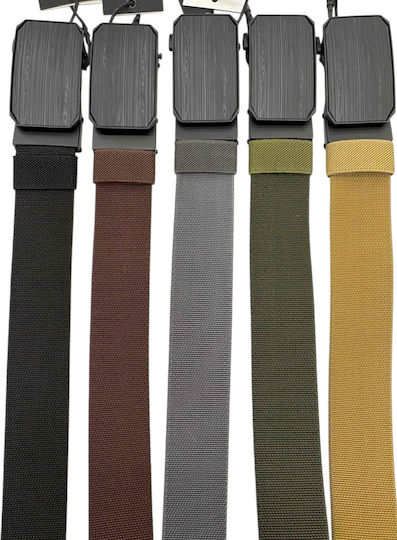 Hyperblack Curea Bărbați De Tip Militar Molle Rezistentă Nylon Tactical K901 Gri