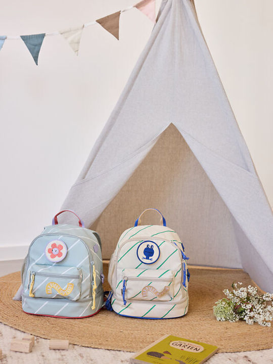 Laessig Happy Trails Frog School Backpack Elementary