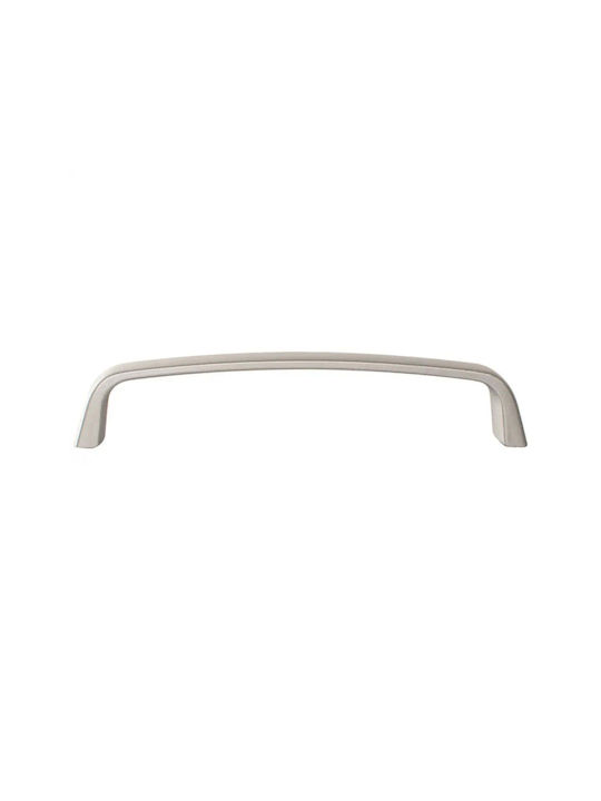 X-IT Mâner Pentru Mobilier Din Metal În Culoare Argintie Cu Centrele Găurilor 128mm