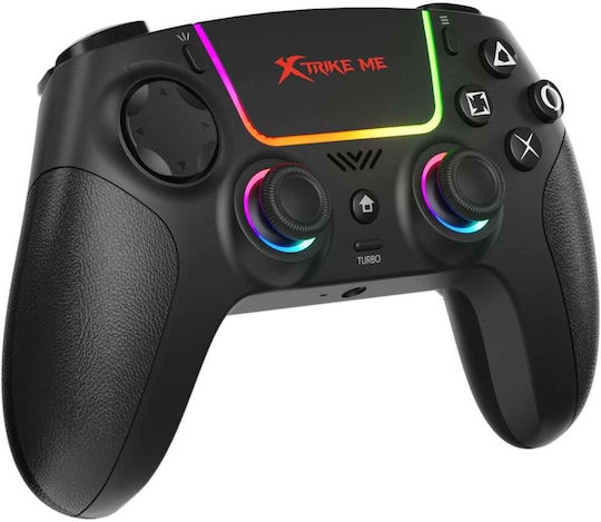 Xtrike Me GP-53 Безжичен геймпад за Android / PC / PS3 Черен