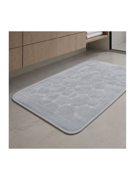 Tropik Home Set Covoare De Baie Din Bumbac LJD27741 Gri 2 Bucăți