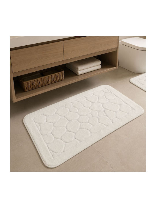 Tropik Home Set Covoare De Baie Din Bumbac LJD27745 Ecru 2 Bucăți