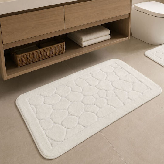 Tropik Home Set Covoare De Baie Din Bumbac LJD27745 Ecru 2 Bucăți Tropik Home Set Covoare De Baie Din Bumbac LJD27745 Ecru 2 Bucăți