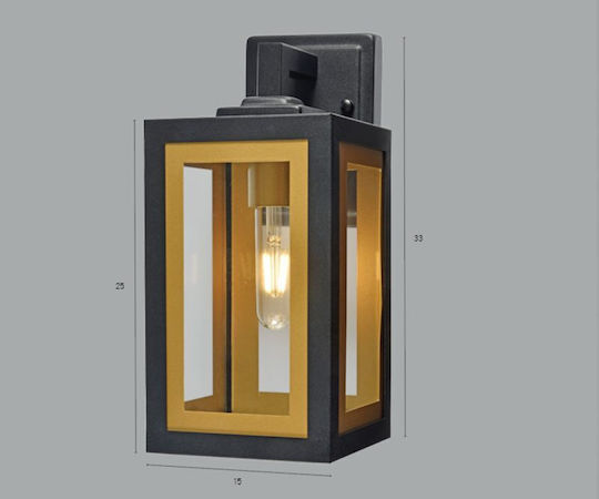 Luma Wandmontiertes Außenlicht E27 IP44