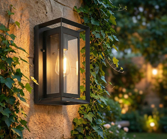 Luma Wandmontiertes Außenlicht Schwarz