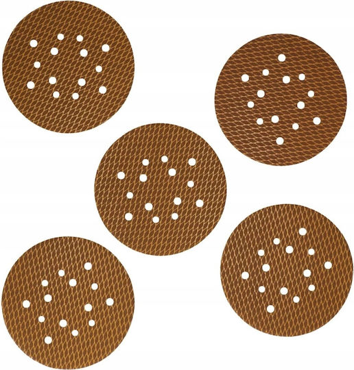 Dedra Schleifpapier Exzenterschleifer Blatt 225x225mm Set 5 Stück
