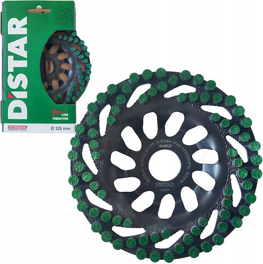 Distar Grüne Punkt Schleifscheibe 125 X 22,23mm
