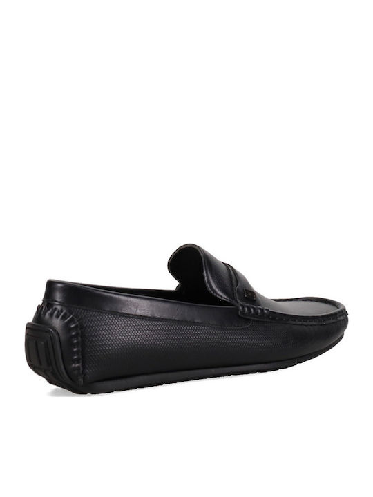 Mocasini Barbati Loafers În Culoare Neagră