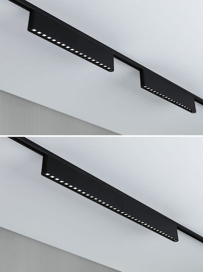 Paulmann LED Natürliches Weiß Decken- und Wandleuchte in Schwarz