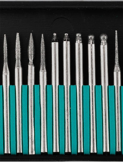 Graphite Diamond Milling Cutter Set Mini Grinder 30 Бройки