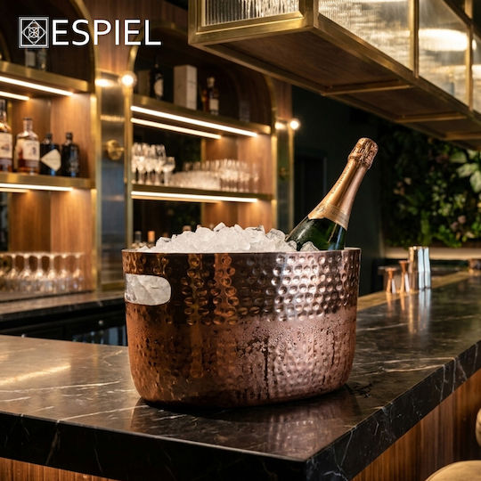 Espiel Aluminum Wine Cooler 2lt With Dimensions 21.5x14.5x18.5cm