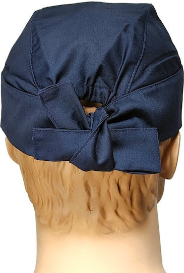 Fabrik Unisex Σκουφάκι Χειρουργείου Navy Μπλε Βαμβακερό