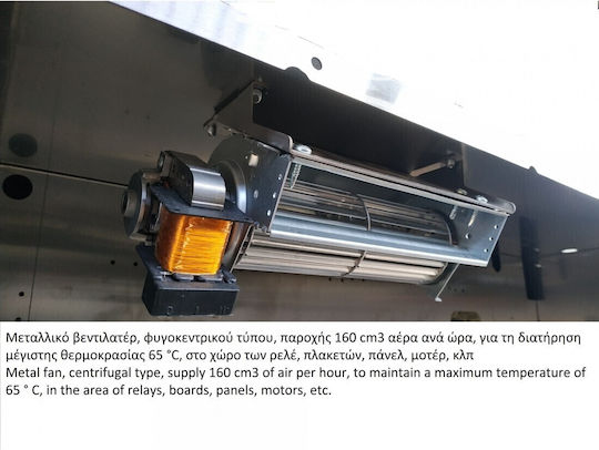 Aninox Τριφασικός Ηλεκτρικός Φούρνος με Ατμό 35kW FDA-15-G/N-2/1-E-A