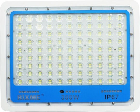 Водоустойчив Соларен LED Прожектор 300W с Дистанционно IP67