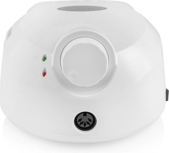 Krypton Xps-400 Freză de Unghii Electrică 65W Albă 40000 RPM cu Pedală