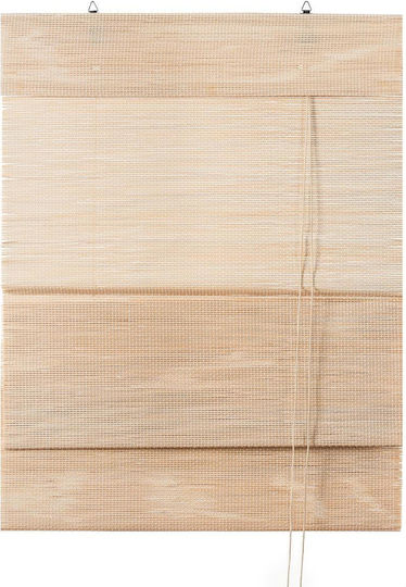 Bamboo Shading Blind In Beige Colour W120xH160cm