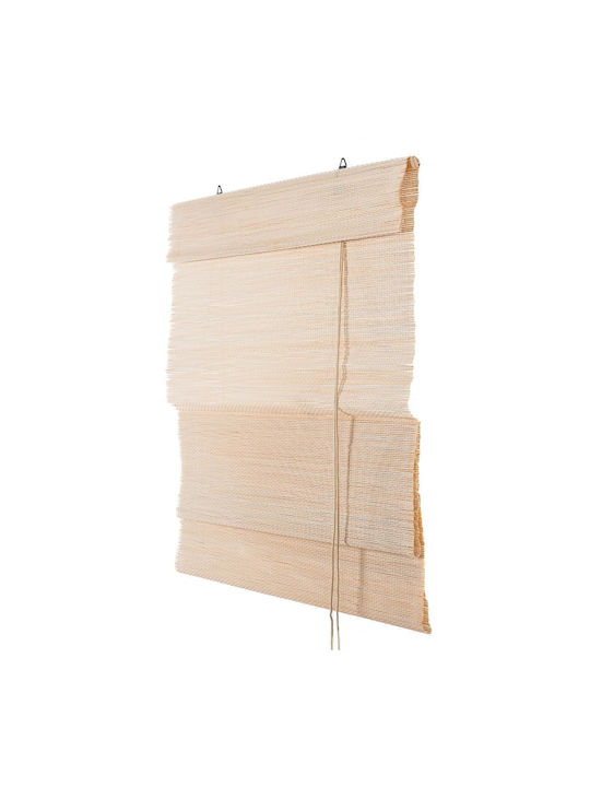 Jaluzea De Umbrit Din Bambus În Culoare Bej Lățime 120xÎnălțime 160cm
