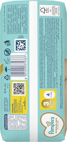 Pampers Tape Diapers Premium Care No. 3 for 5-9kg 40pcs