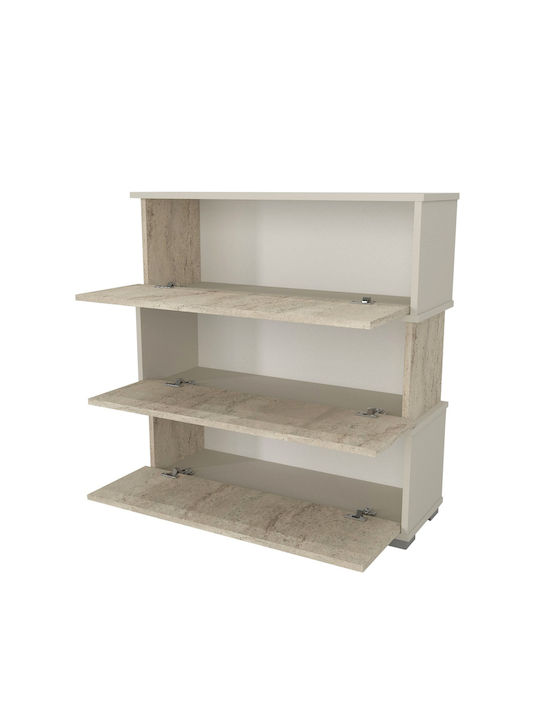 Organizator de pantofi din lemn 90x30x93cm