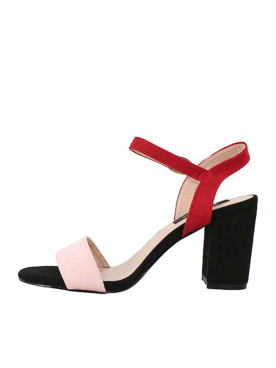 3M100 Suede Sandalen Mehrfarbig