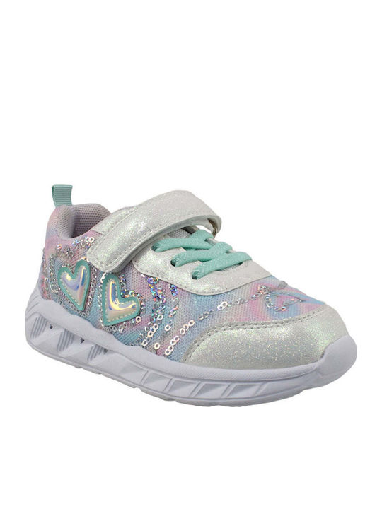 Kids Sneakers Anatomic with Scratch & Lights Pink