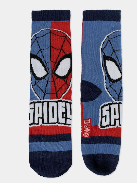 Spiderman Kindersocken RED-BLUE 4 Paar