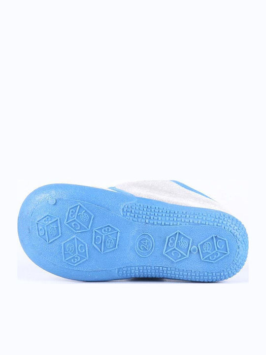 Paw Patrol Kids Slippers Boots Light Blue