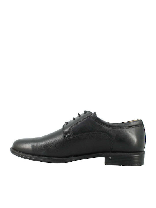 Leder Herren Freizeitschuhe Schwarz