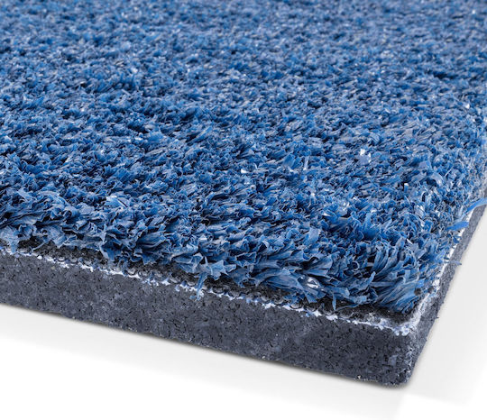Beka Rubber Δάπεδο Οργάνων Γυμναστηρίου Μπλε 98x98cm 1τμχ