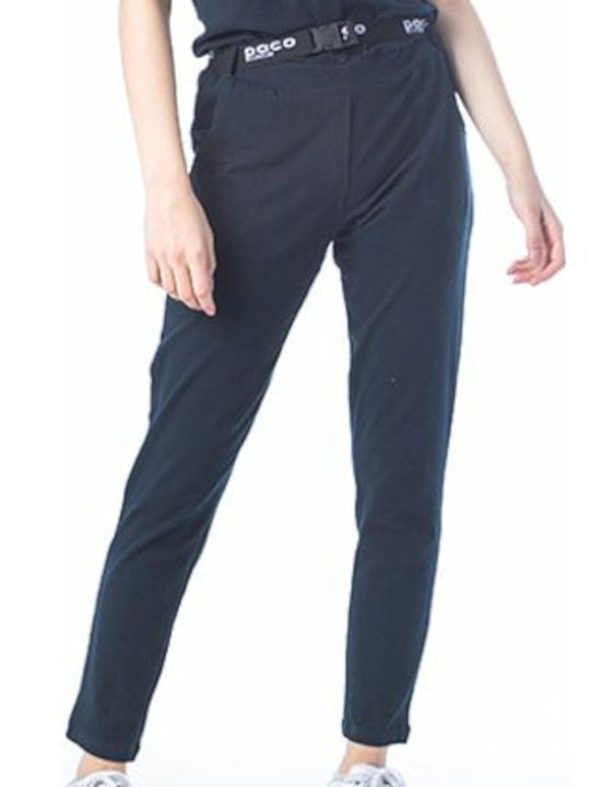 Damen Kurzärmliche Jumpsuit Marineblau