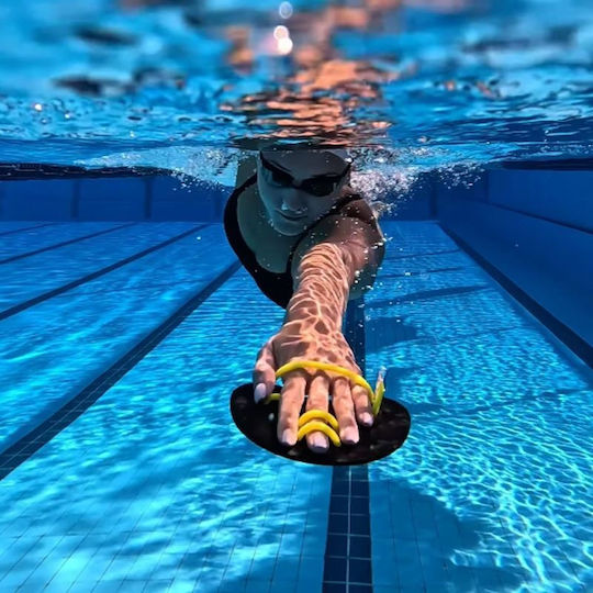 Aquaspeed Плавателни Перца За Пръсти Плувни Ръкавици Черни