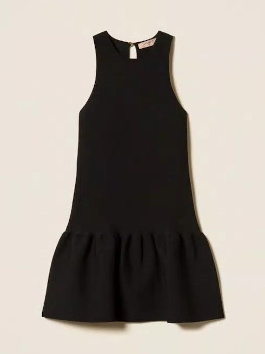 Summer Mini Evening Dress with Ruffles Dress X26
