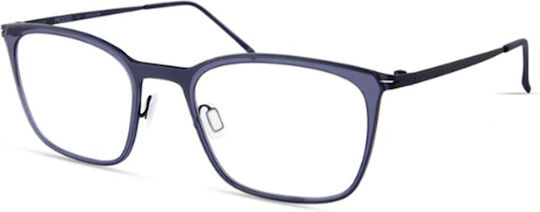 Modo 4120 Navy Blue Metal Prescription Eyeglass Frames